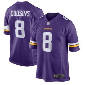NEW Vikings Kirk Cousins Jersey